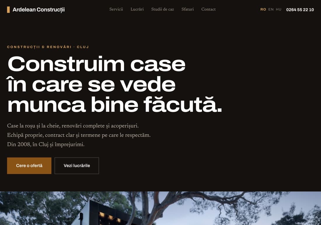 Pro: Un site construit pe măsură, care crește lună de lună.